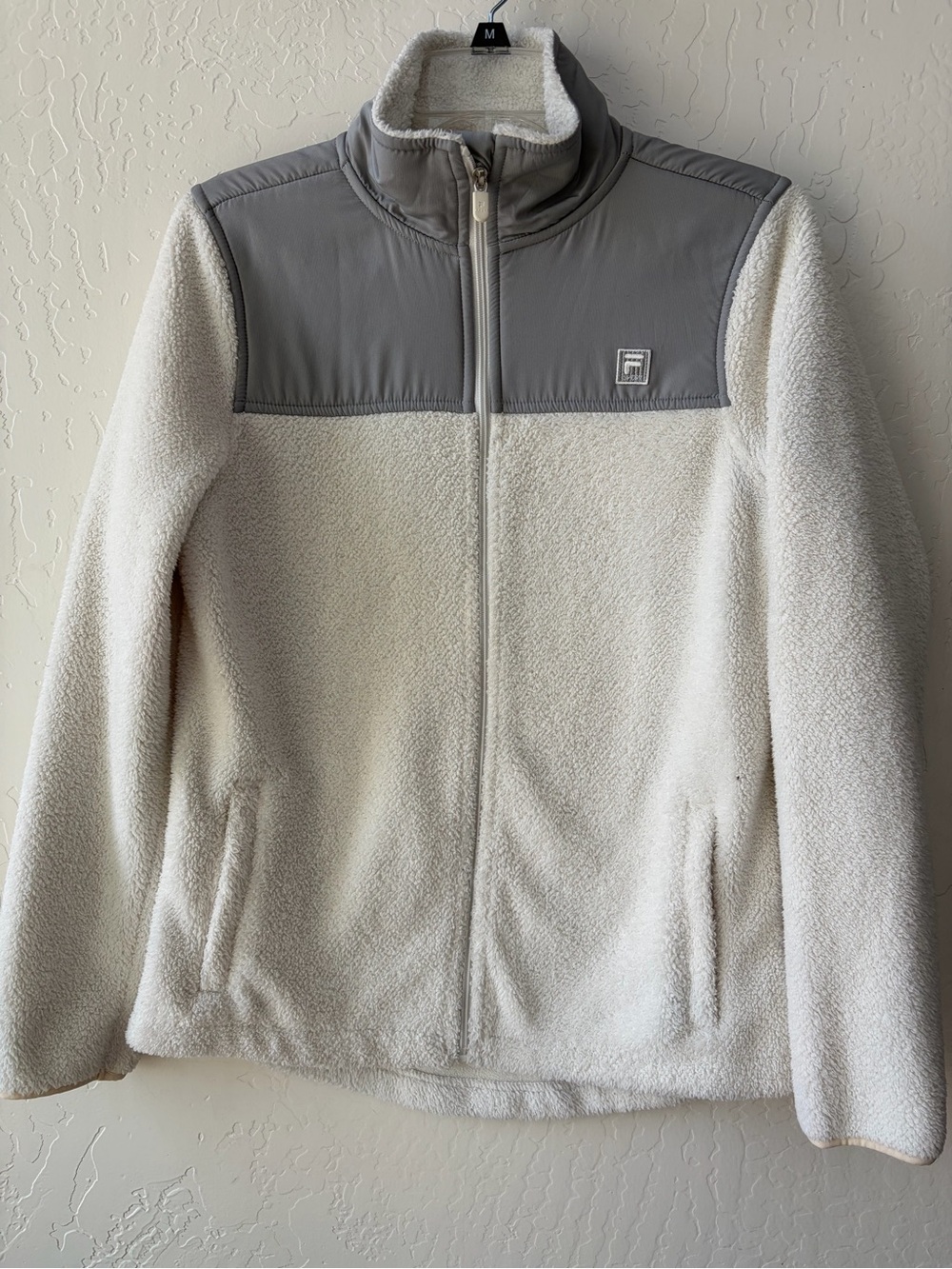 Fila Sport zip up Fleece jacket Medium